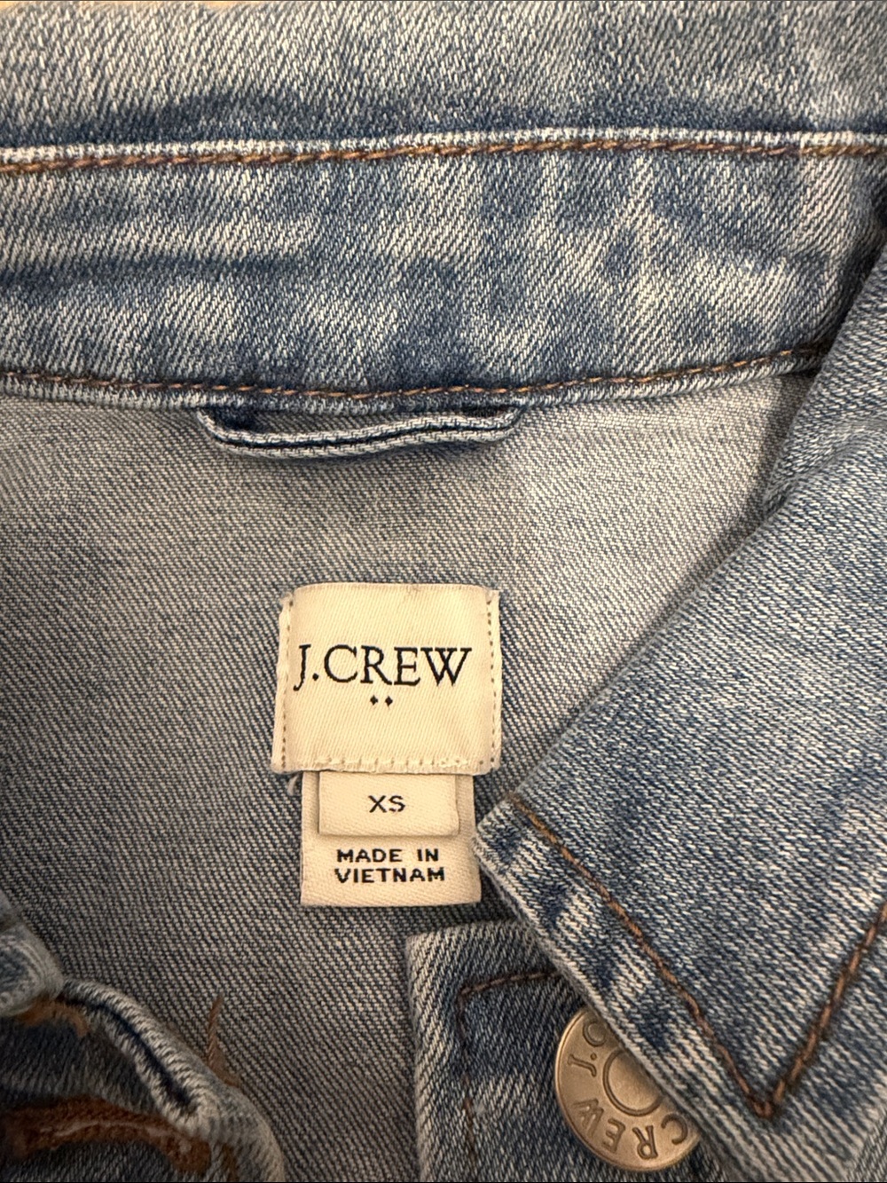 J. Crew Light Blue' Denim Jean Jacket - Picture 2 of 5